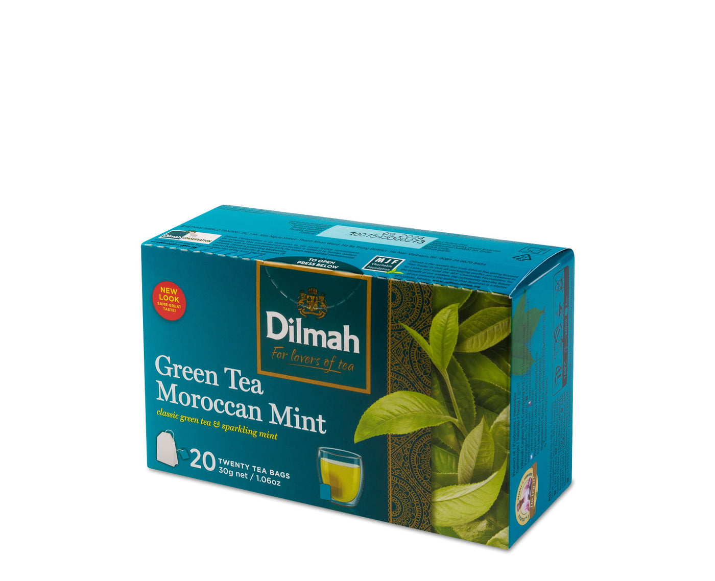 Dilmah Tag Morrocan Mint Green Tea 30g