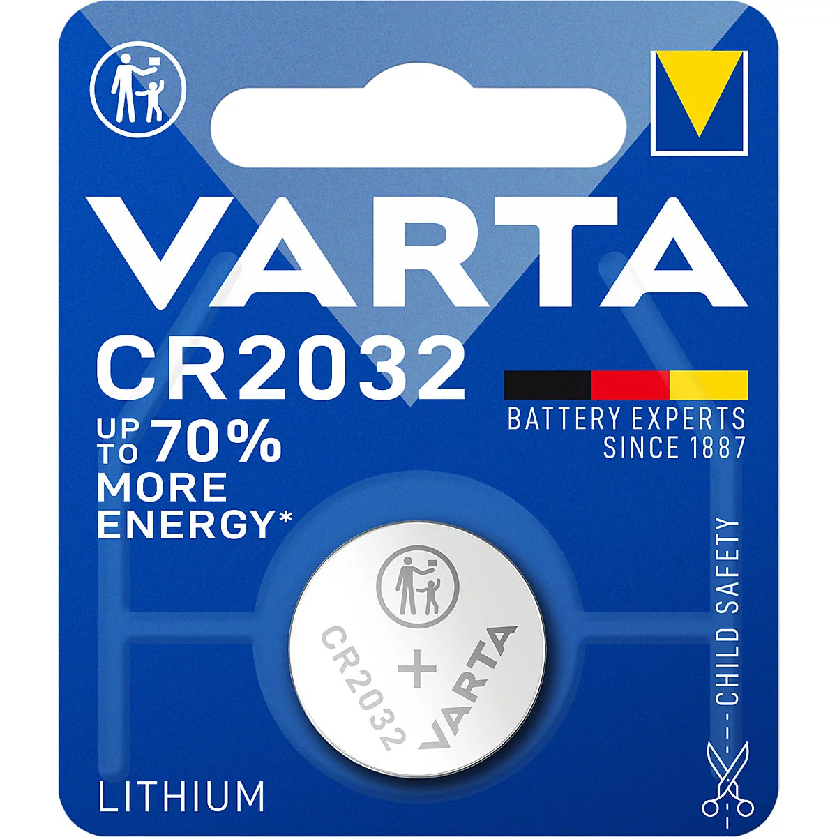 Varta Pile Electronique CR2032 X1
