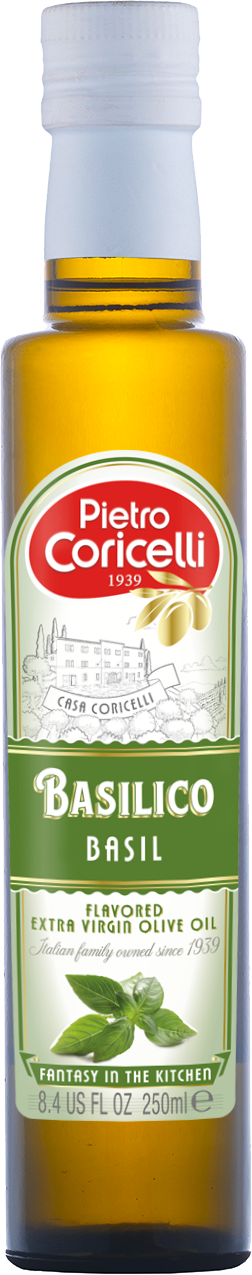 Pietro Coricelli Extra Virgin Olive Oil Basil 250ml