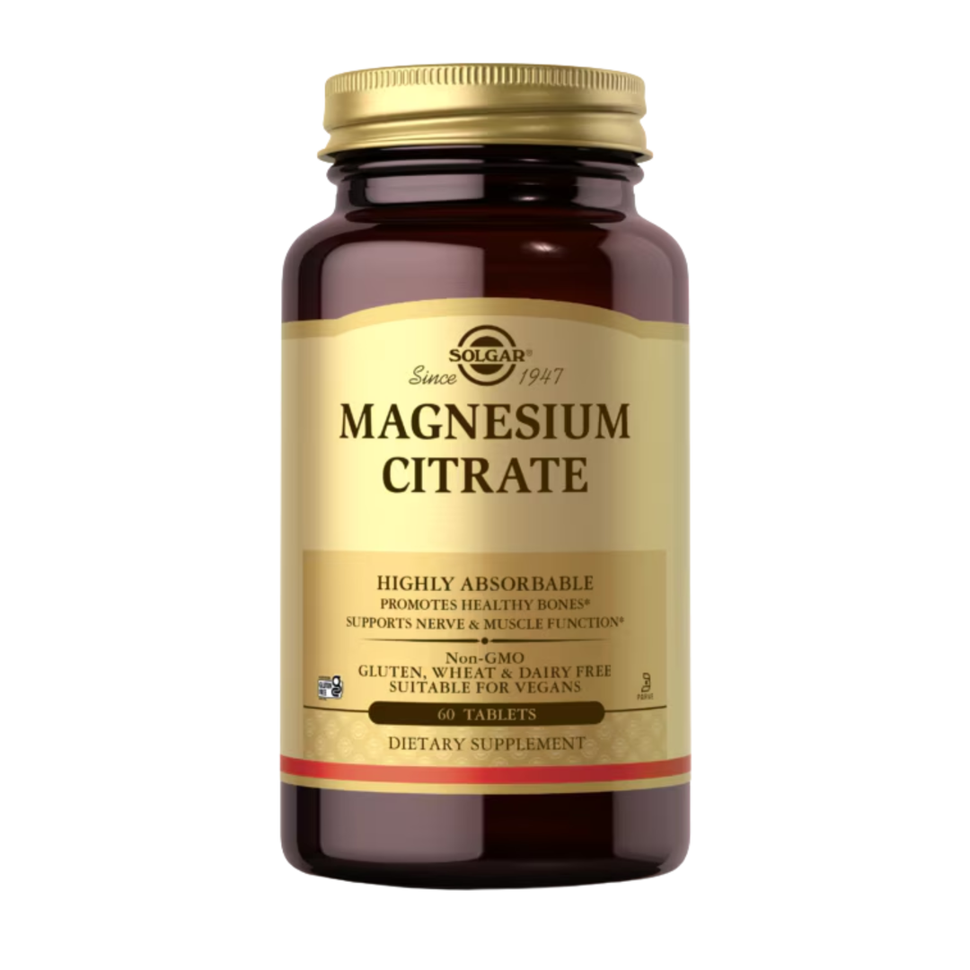 SOLGAR Magnesium Citrate – 60 Tablets