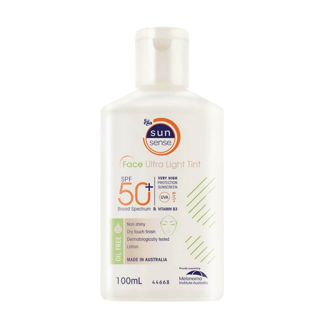 Sunsense Face Ultra Light Tint 50+ 100ml (Expiry date: 30.09.2026)