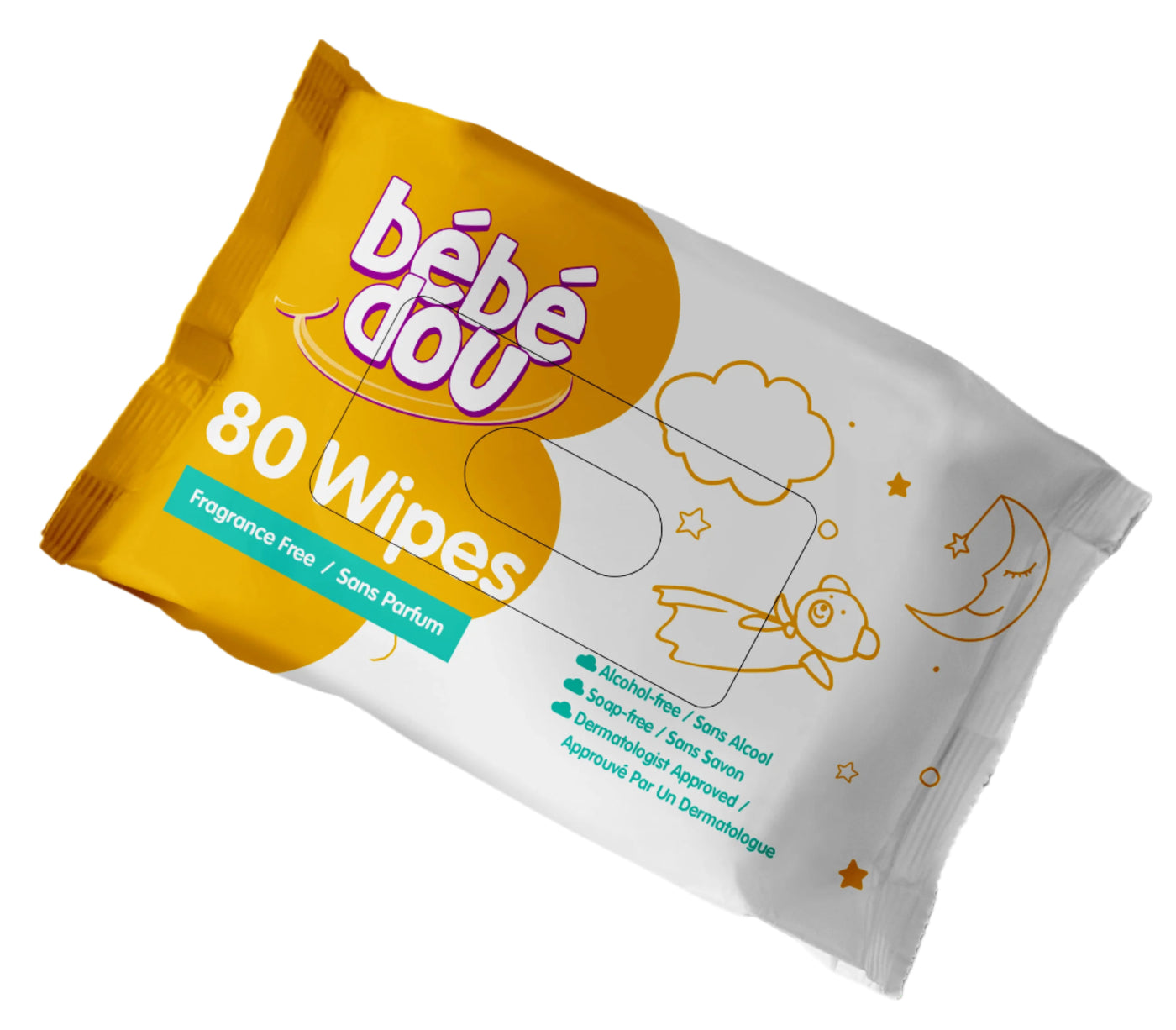 Bebe dou Wipes - Non Fragranced
