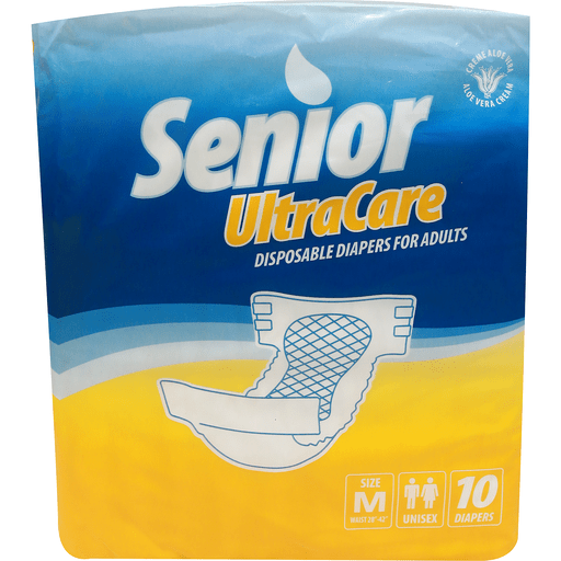 Senior Ultra Care Diapers Medium 10