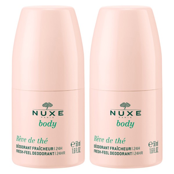 Nuxe Body Rêve de thé Deodorant Fraicheur 50 ml X 2