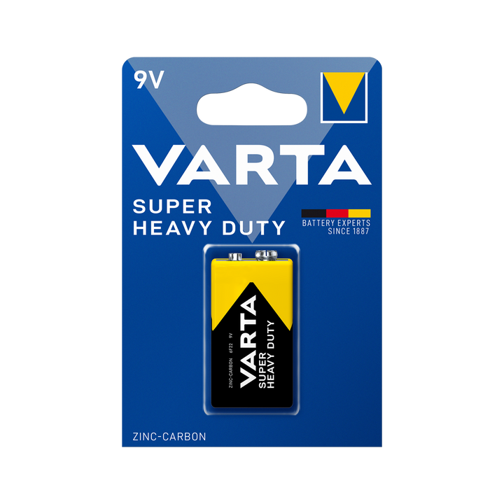 Varta Superlife 2022 - 9V (Foil) X1