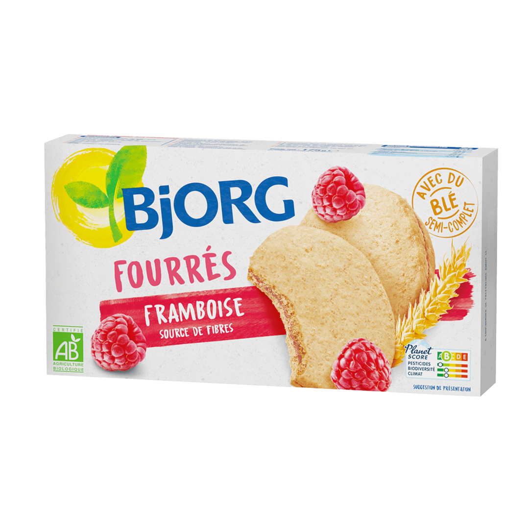 Bjorg Fourre Framboises 175g (Best Before: 17.08.2026)