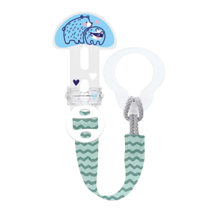 Mam attache sucette décor pour sucette avec ou sans anneau (0+ mois)