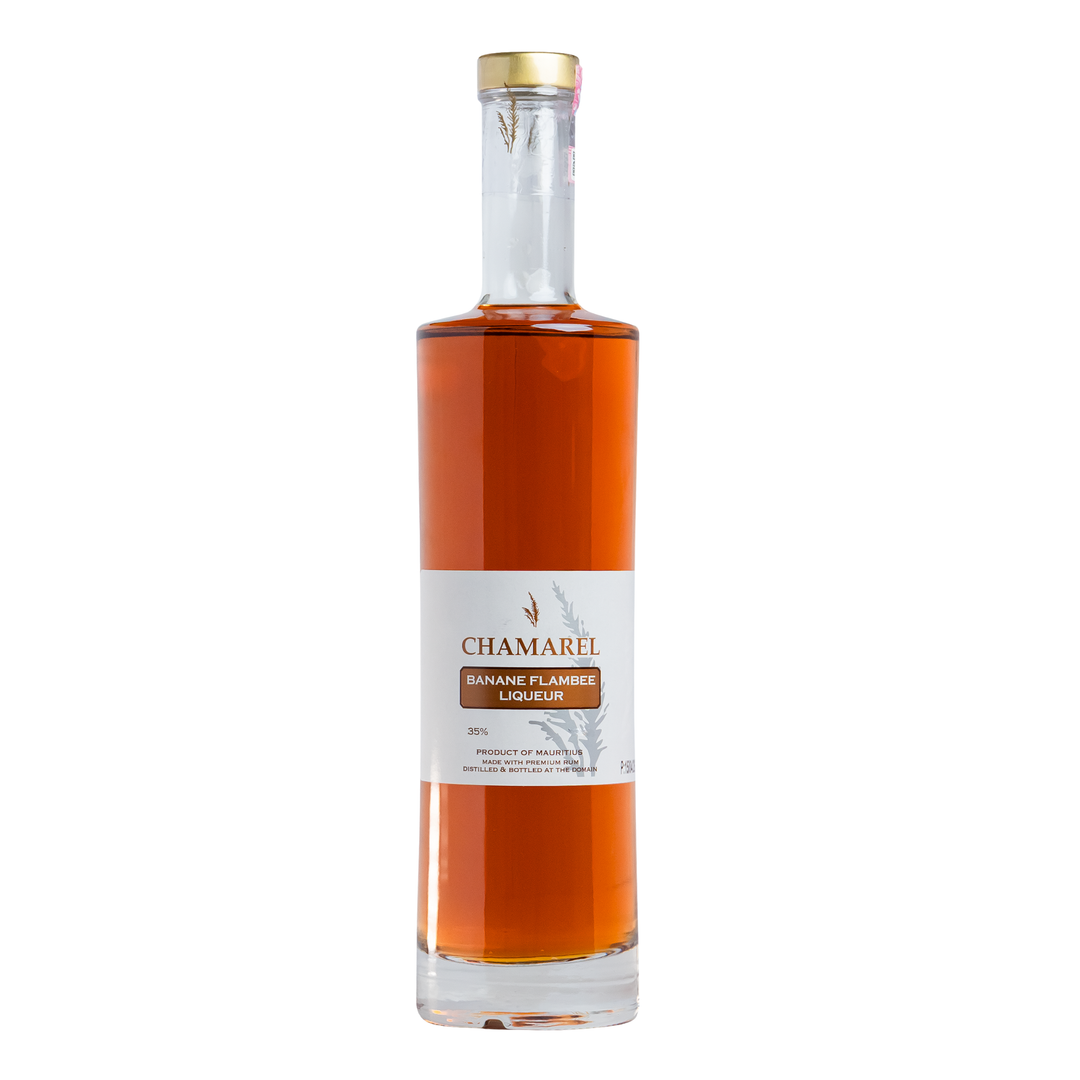 Chamarel Premium Rum Banane Flambee Liqueur 70cl