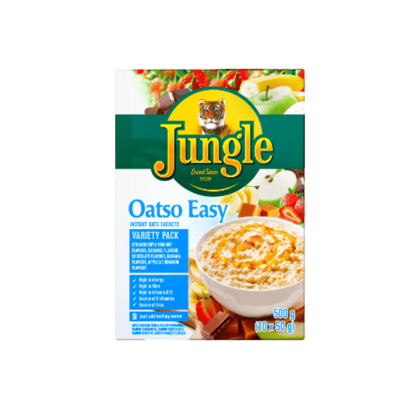 Jungle Oatso Easy Variety Packs 500g