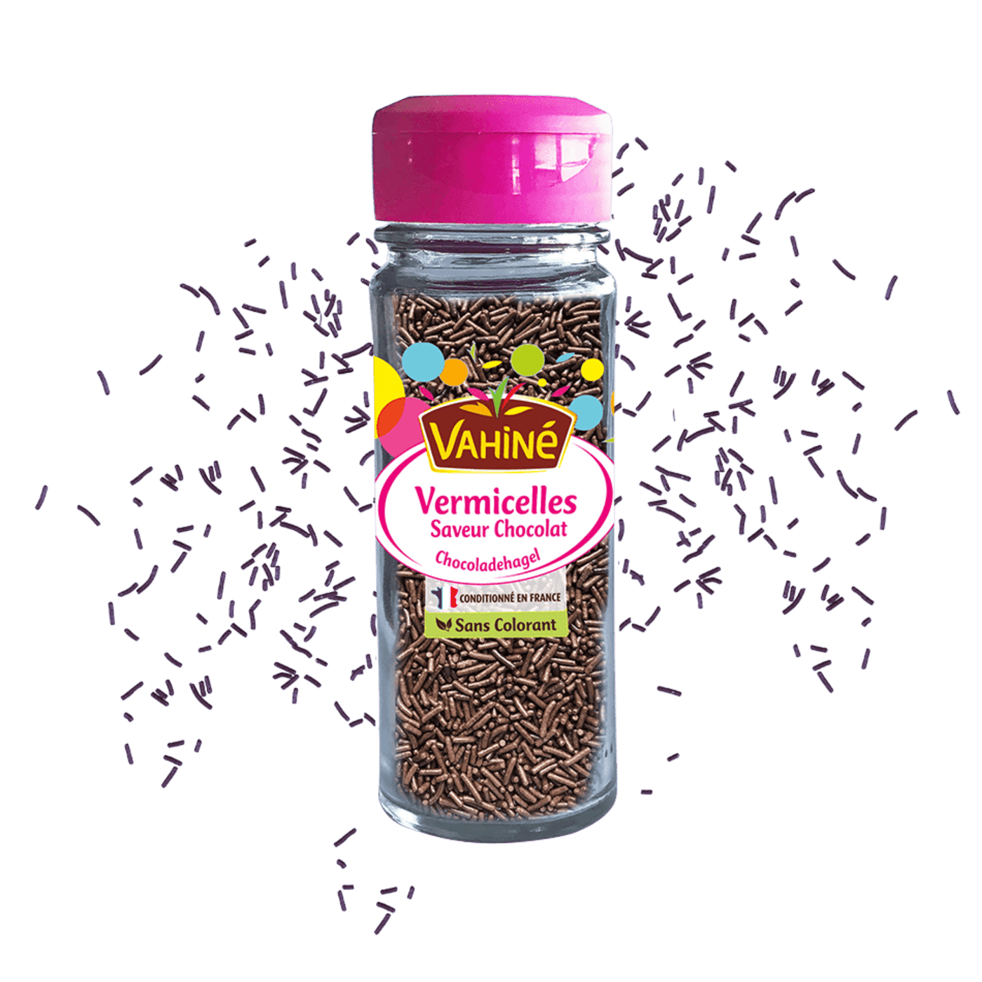 Vahiné Duc Vermicelle Chocolat 65g