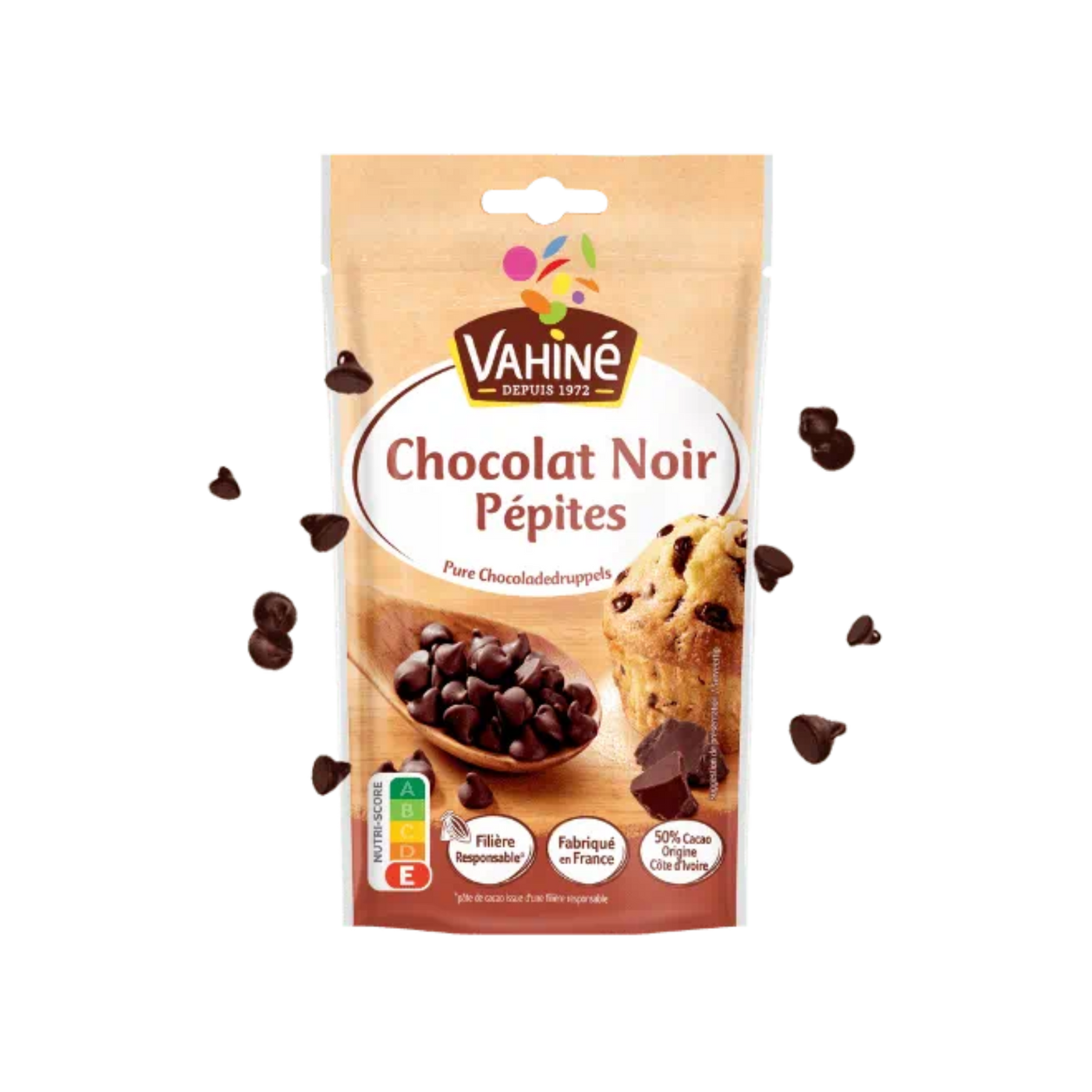 Vahiné Pépites de chocolat noir 100g