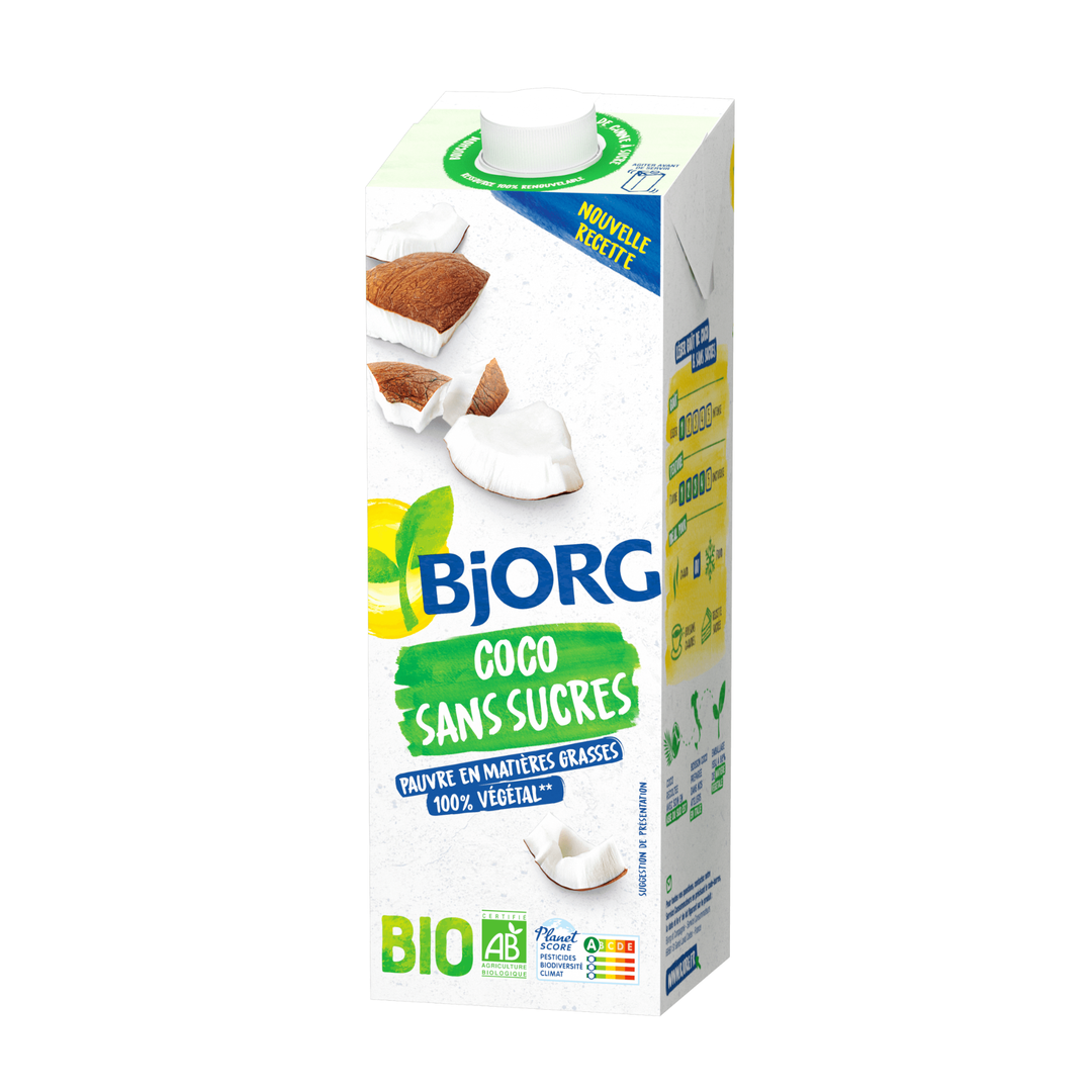 Bjorg Boisson Lait De Coco 1L