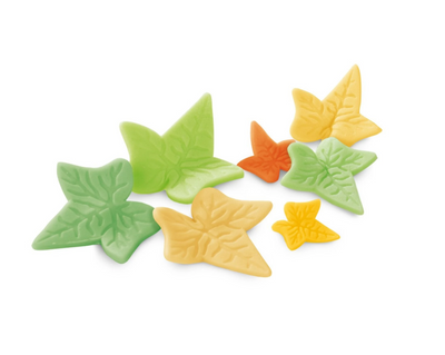 Tescoma Cookie Cutter With Piston - Ivy Leaves - 3 Pieces