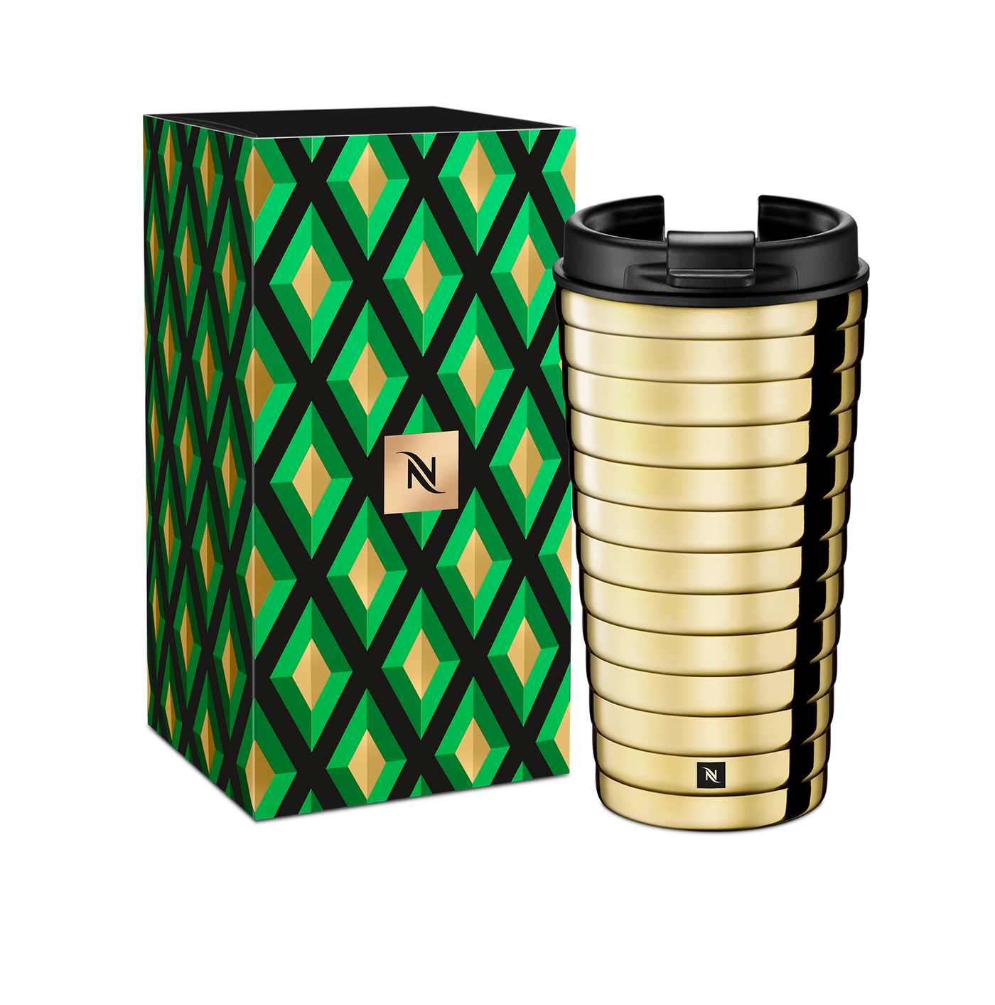 Nespresso Touch Travel Mug Gold Limited Edition