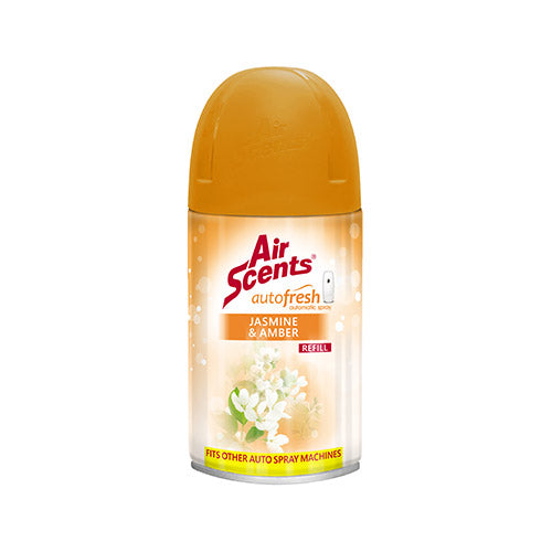 Air Scents Auto Spray Refill Jasmine & Amber 250ml