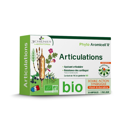 3 Chenes Phyto Aromicell'r Articulation 20 Ampoules