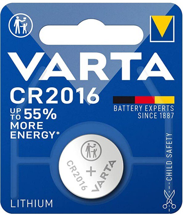 Varta Pile Electronique CR2016 (1 battery)