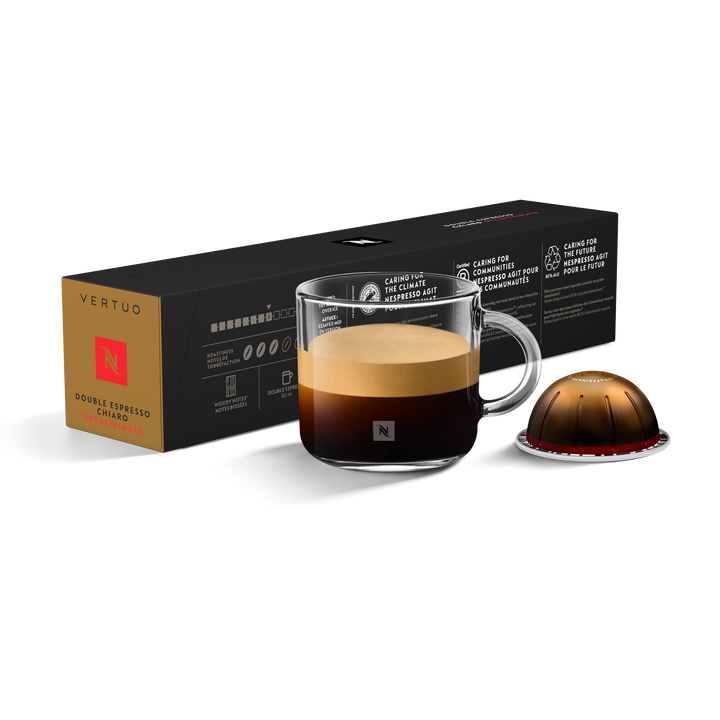 Nespresso Double Espresso Chiaro Decaffeinato (80 ml)