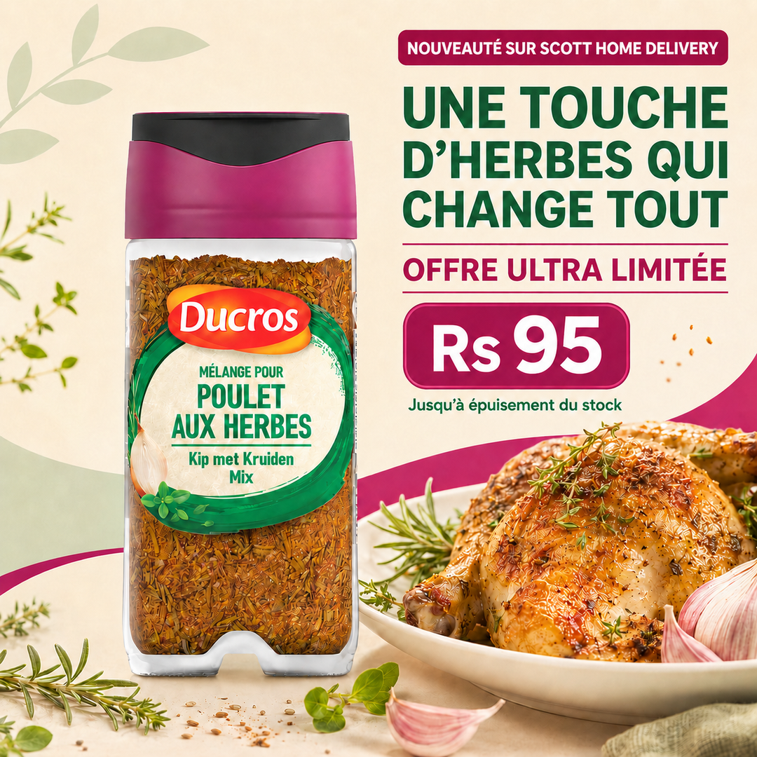 Ducros Mélange pour Poulet aux herbes 33g