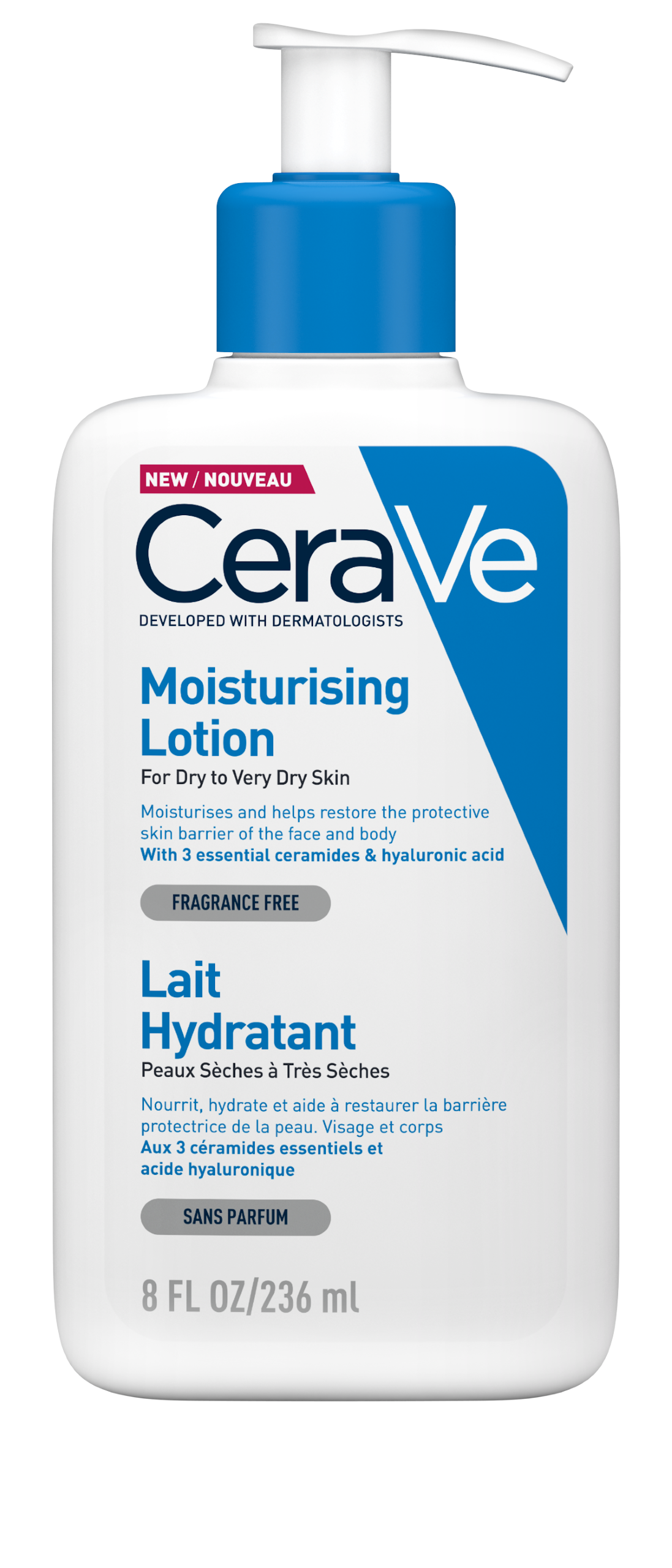 Cerave Lait Hydratant Peaux Sèches à Très Sèches 236ml