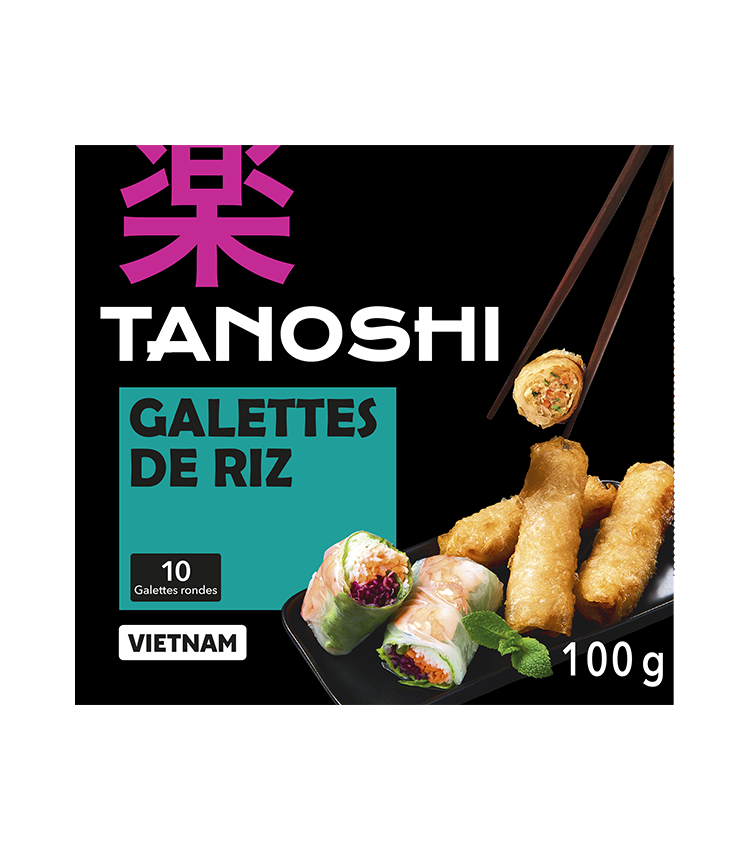 Tanoshi Vietnam Galettes de Riz x10 100g