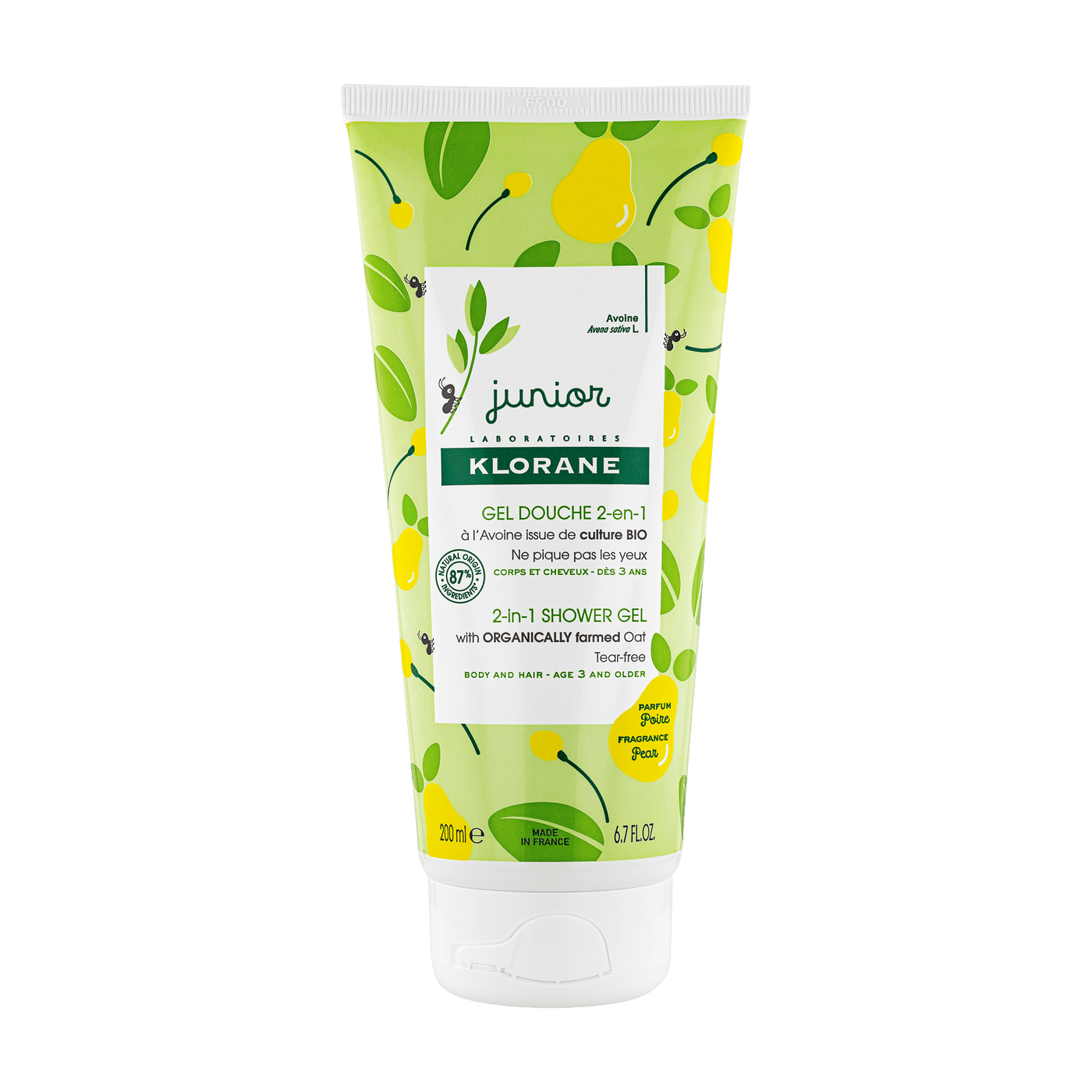 Klorane Petit Junior - Gel Douche (Poire) 200Ml
