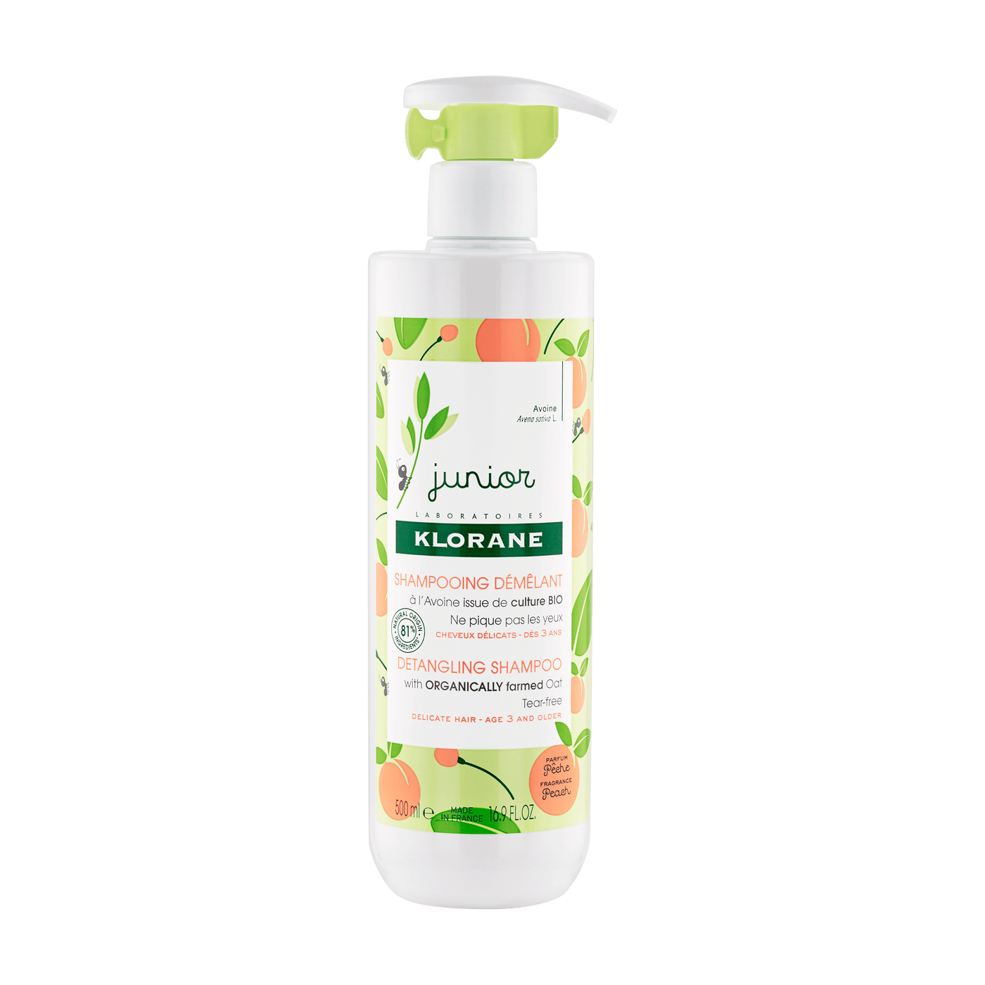 Klorane Petit Junior - Spray Demelant Sans Rincage 125Ml
