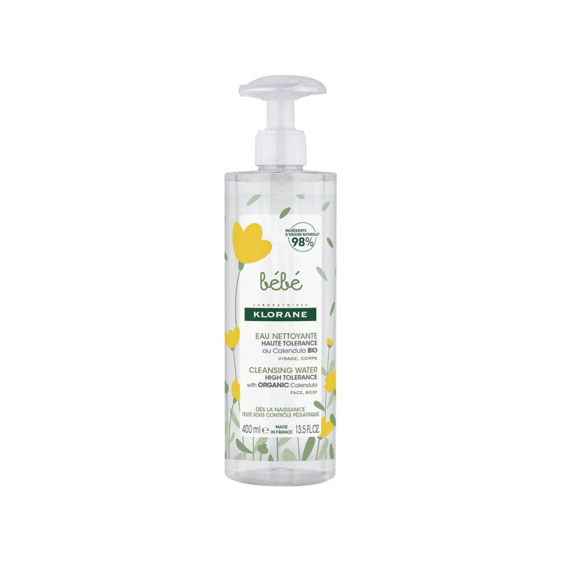Klorane Bébé Eau Nettoyante Sans Rincage