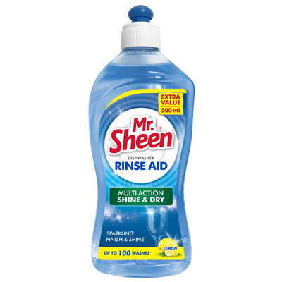 Mr Sheen Automatic Dishwasher Detergent Rinse Aid 500ml