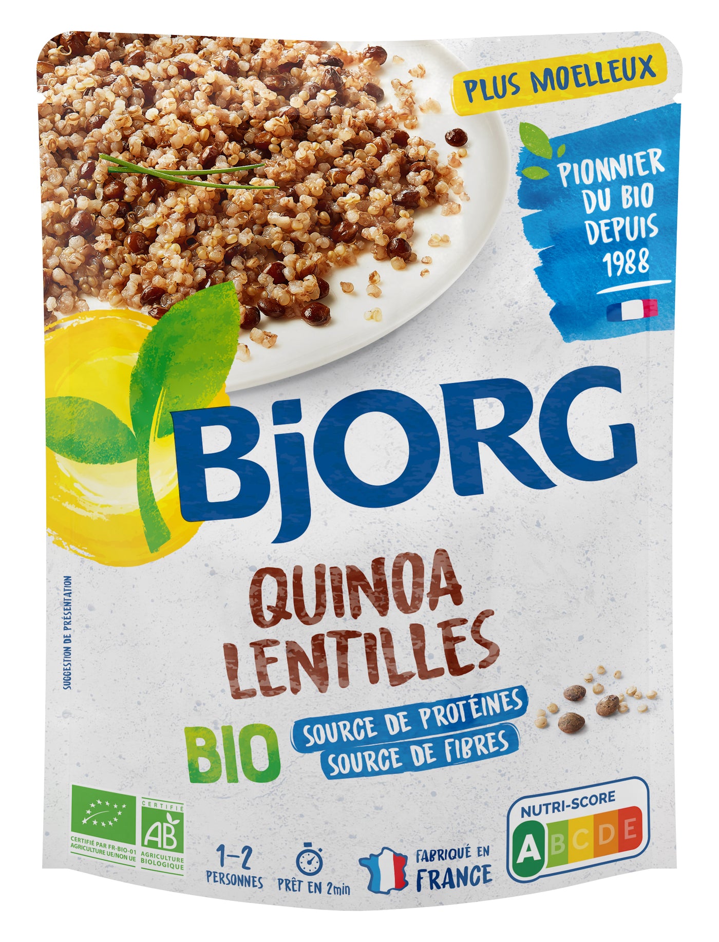 Bjorg Quinoa Lentille 250g