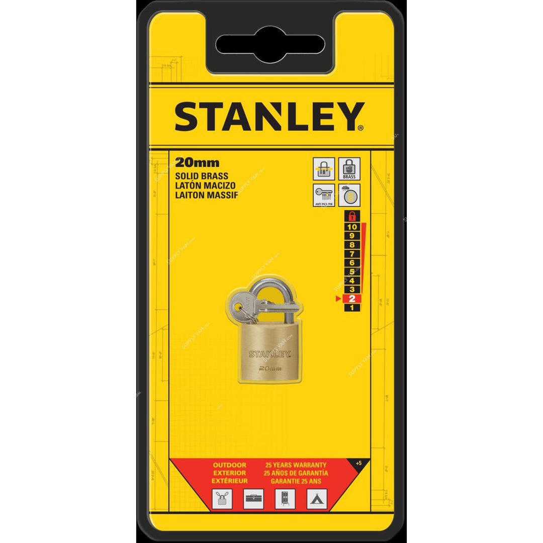 STANLEY S742028 BRASS SH20