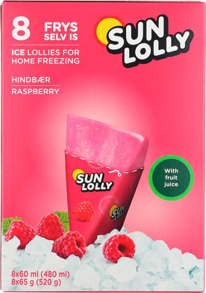 Sun Lolly Raspberry 8*60ml