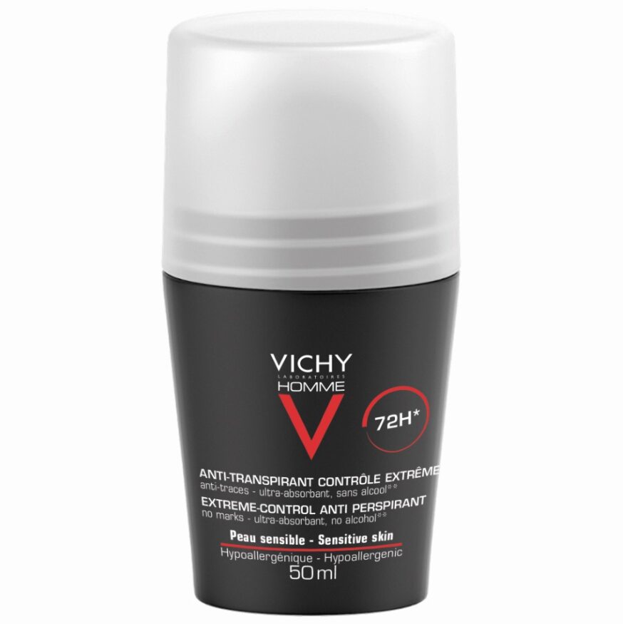 Vichy Homme Deo Bille Control Extreme 72hr 50ml