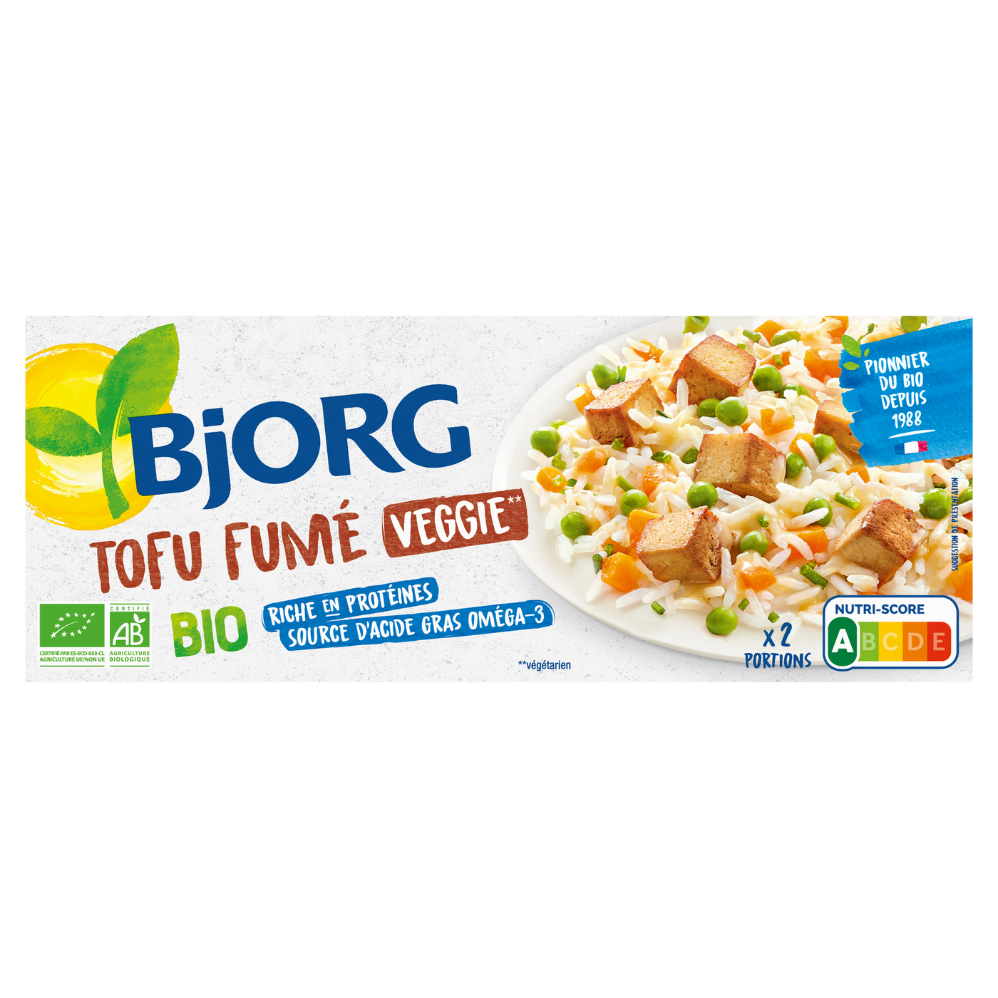 Bjorg Tofu Fumé 2x100g