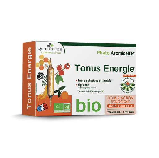 3 Chenes Phyto Aromicell’r Tonus Energie - 20 Ampoules (Best Before: 30.11.2023)