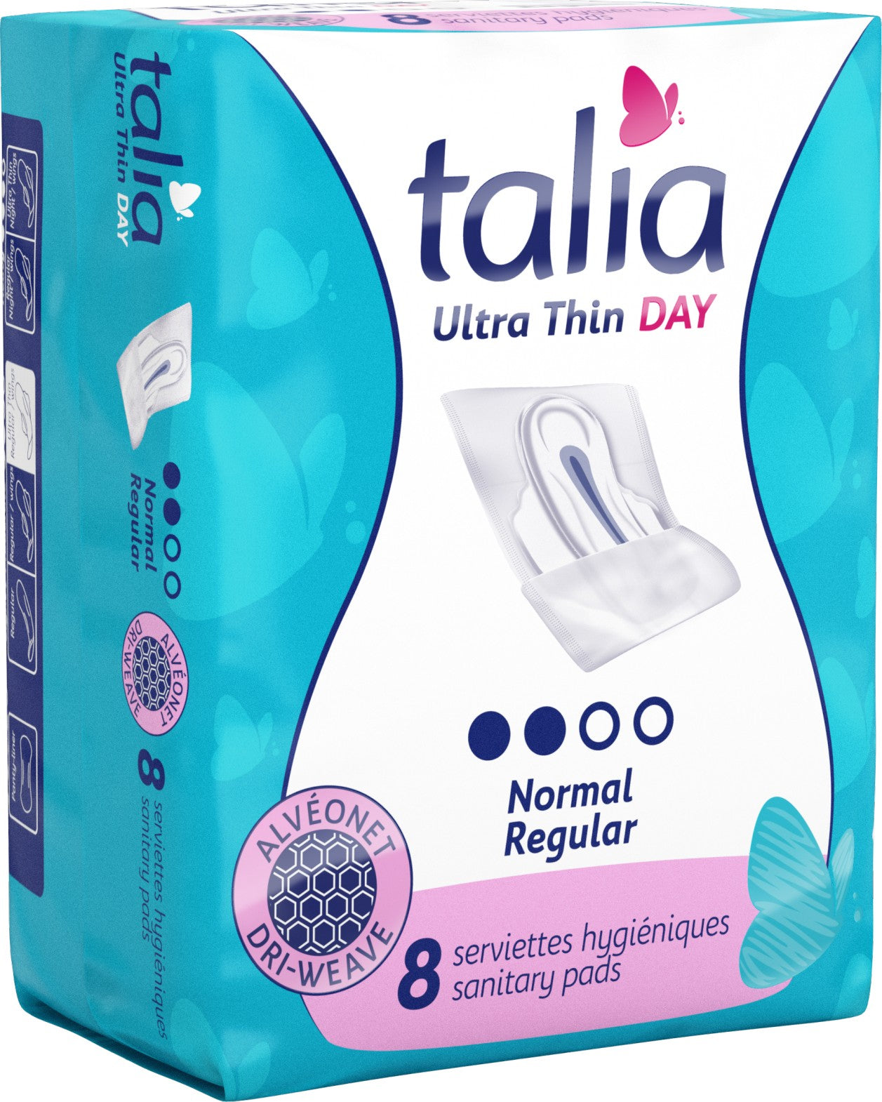 Talia Ultra Thin - Regular Polyester 8-pieces