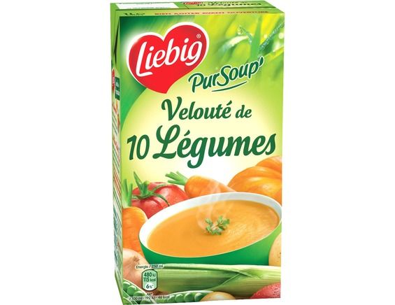 Liebig Pur Soup Velouté 10 Legumes 1L