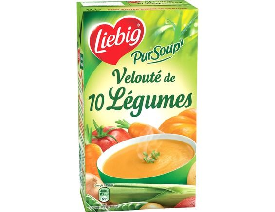 Liebig Pur Soup Velouté 10 Legumes 1L