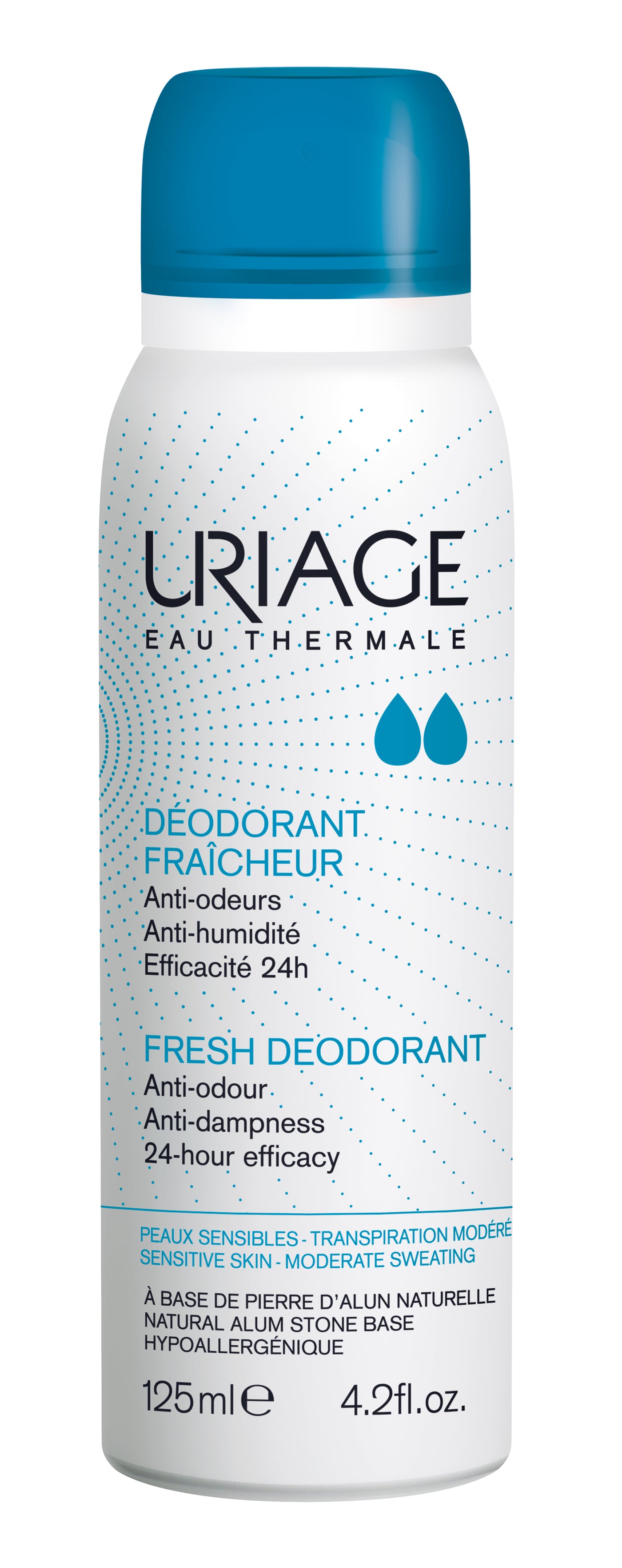 Uriage - Déodorant Fraicheur - Spray 125Ml