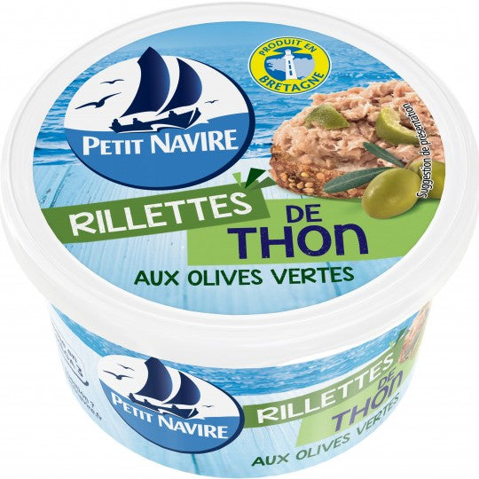 Petit Navire Rillette Thon Olive 125g