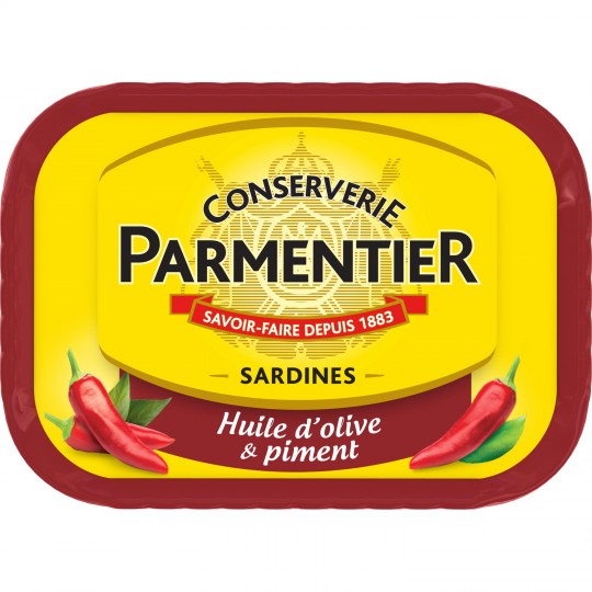 Parmentier Sardine Piment 135g