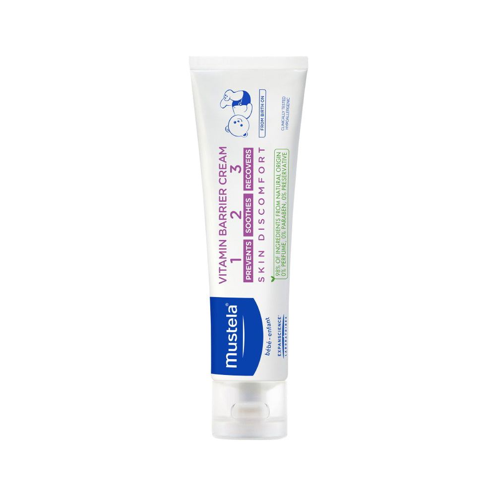 Mustela 1 2 3 Vitamin Barrier Cream 100Ml