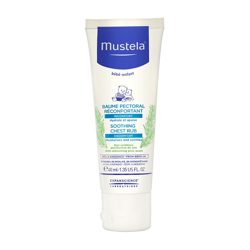 Mustela Soothing Chest Rub 40Ml