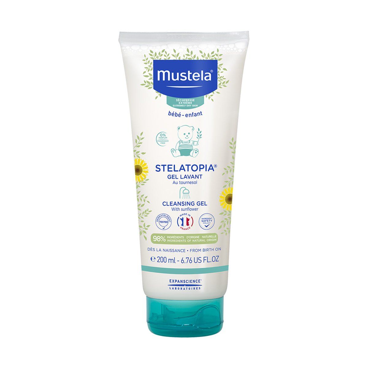 Mustela Stelatopia Cleansing Gel 200Ml