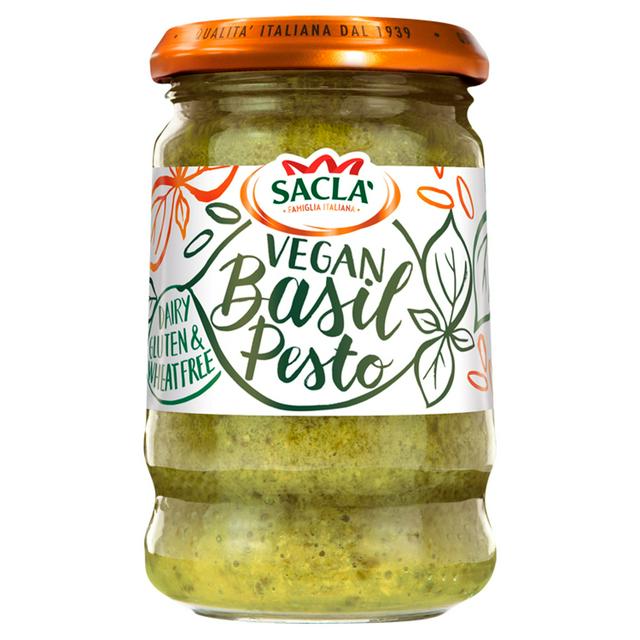 Sacla Vegan Basil Pesto 190g
