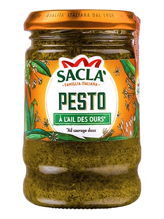 Sacla Pesto a l'Ail des Ours 190g
