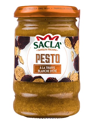 Sacla Pesto Truffe Blanche 190g