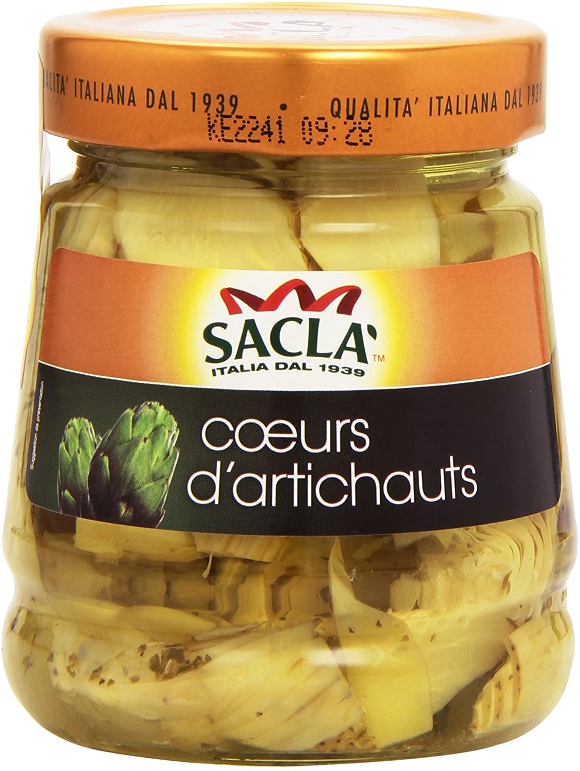 Sacla Coeur d'Artichaut 290g