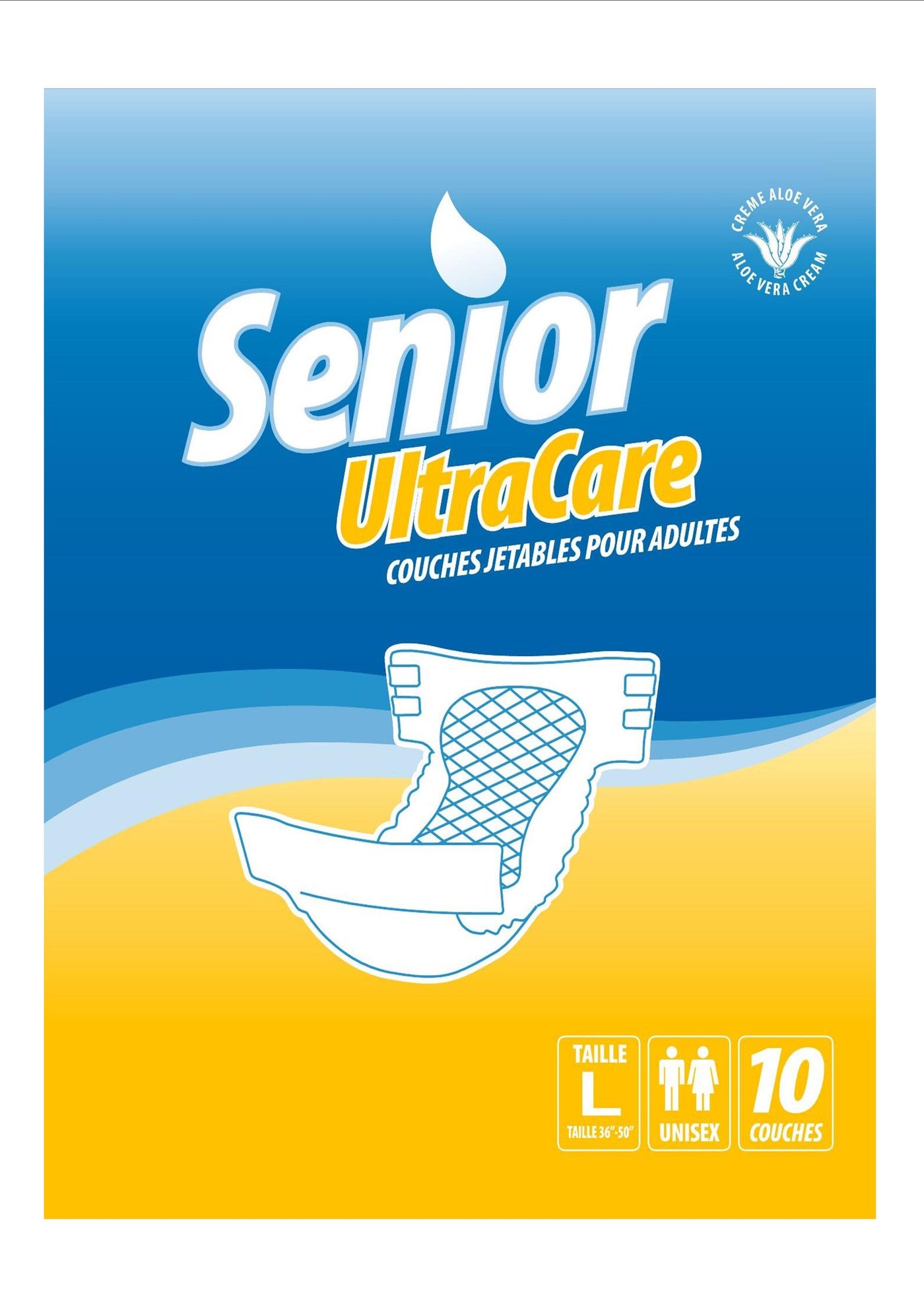 Senior Ultra Care Diapers Large 10