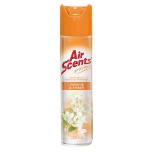 Air Scents Jasmine & Amber Aerosol 200ml